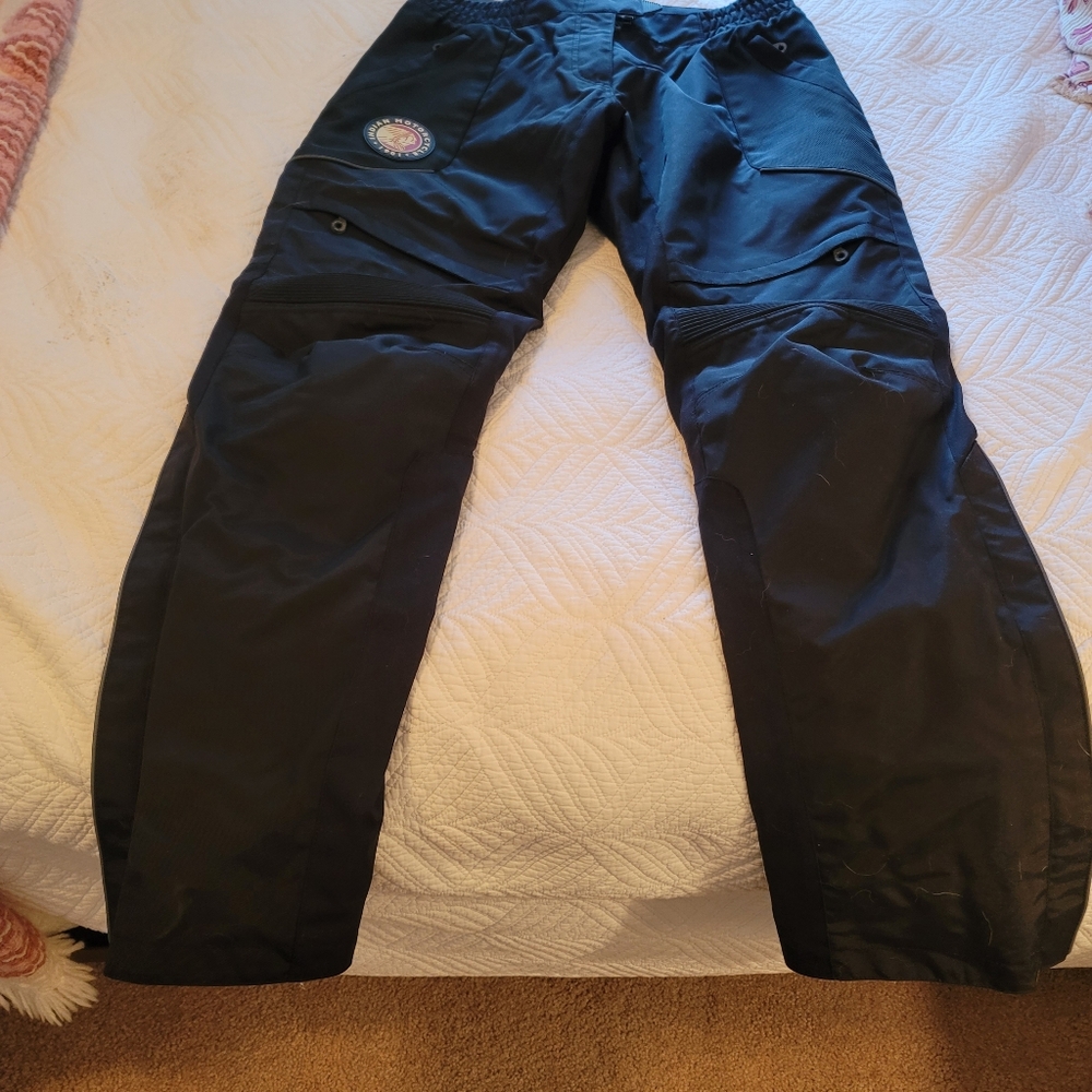 Black Relaxed Fit Track Pants with Elastic Ankles